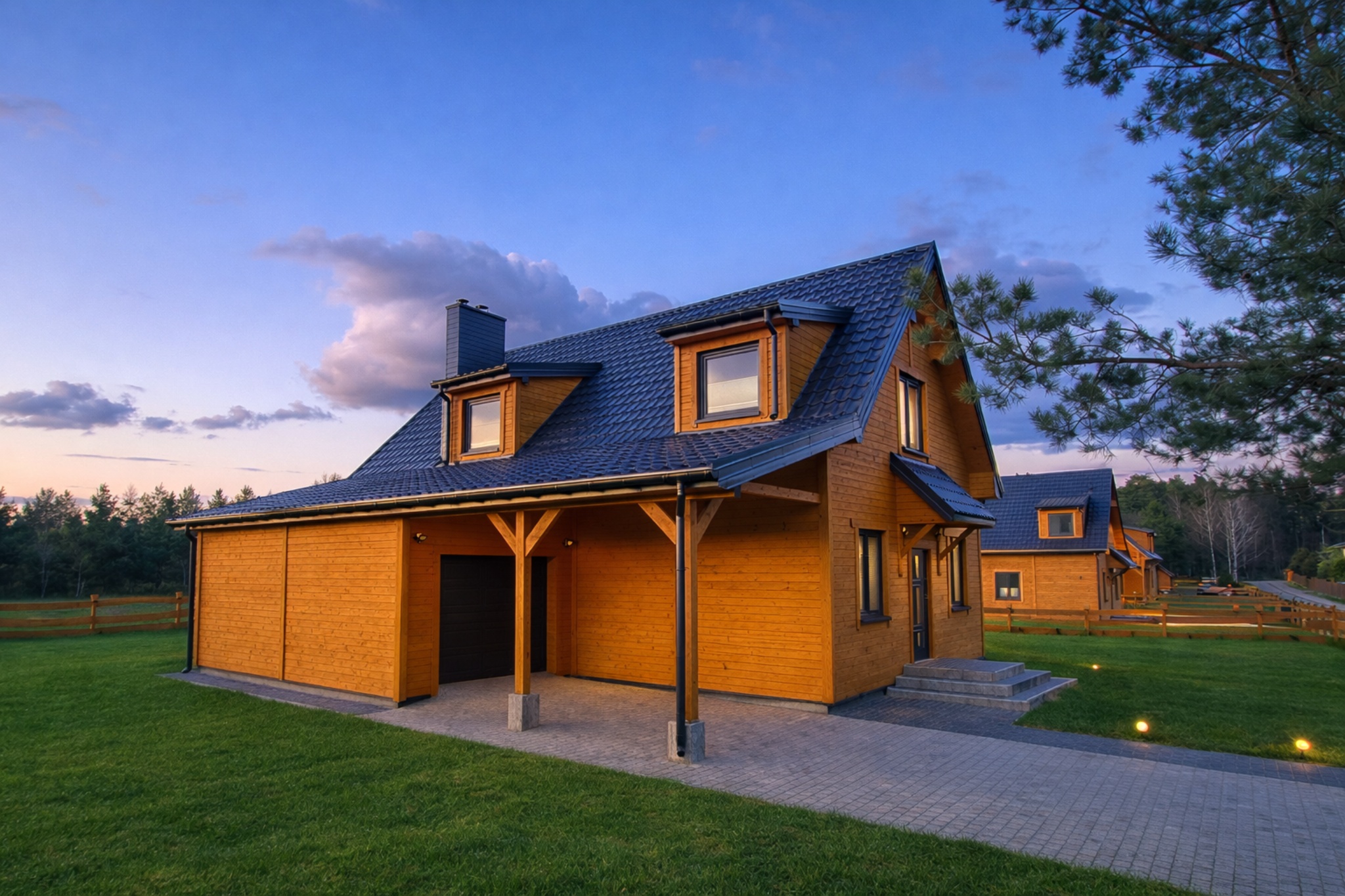 Widok z zewnątrz i podjazd