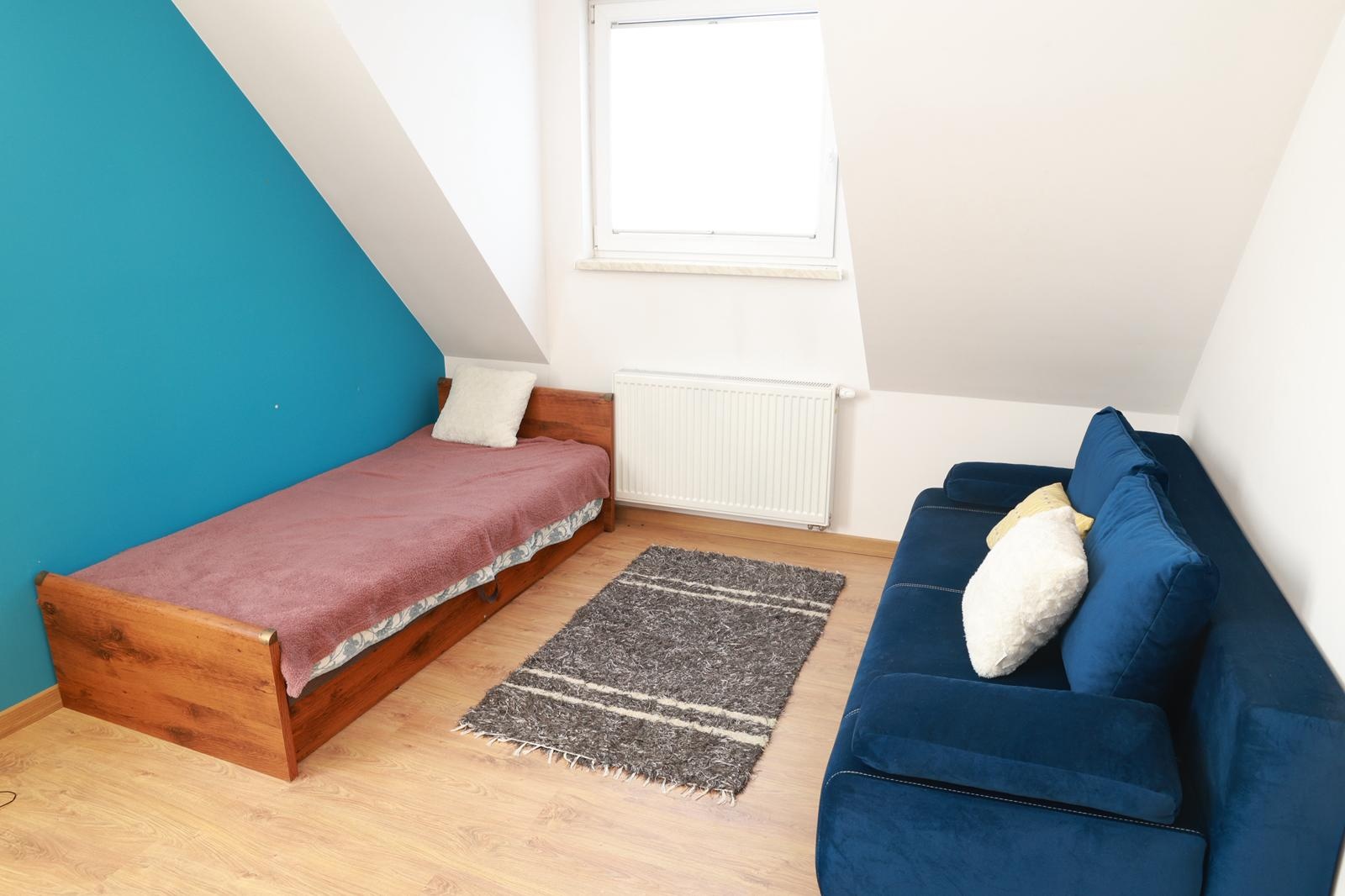 Pierwsza sypialnia na piętrze